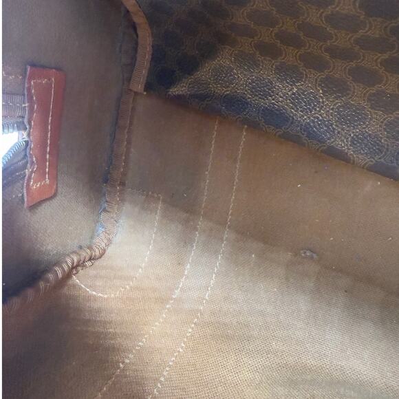 Celine Vintage Macadam Boston Bag*Beautiful Vintage Condition! Iconic Celine - Picture 14 of 15